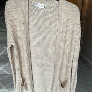Crème cardigan